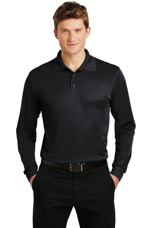 Sport-Tek® Long Sleeve Micropique Sport-Wick® Polo