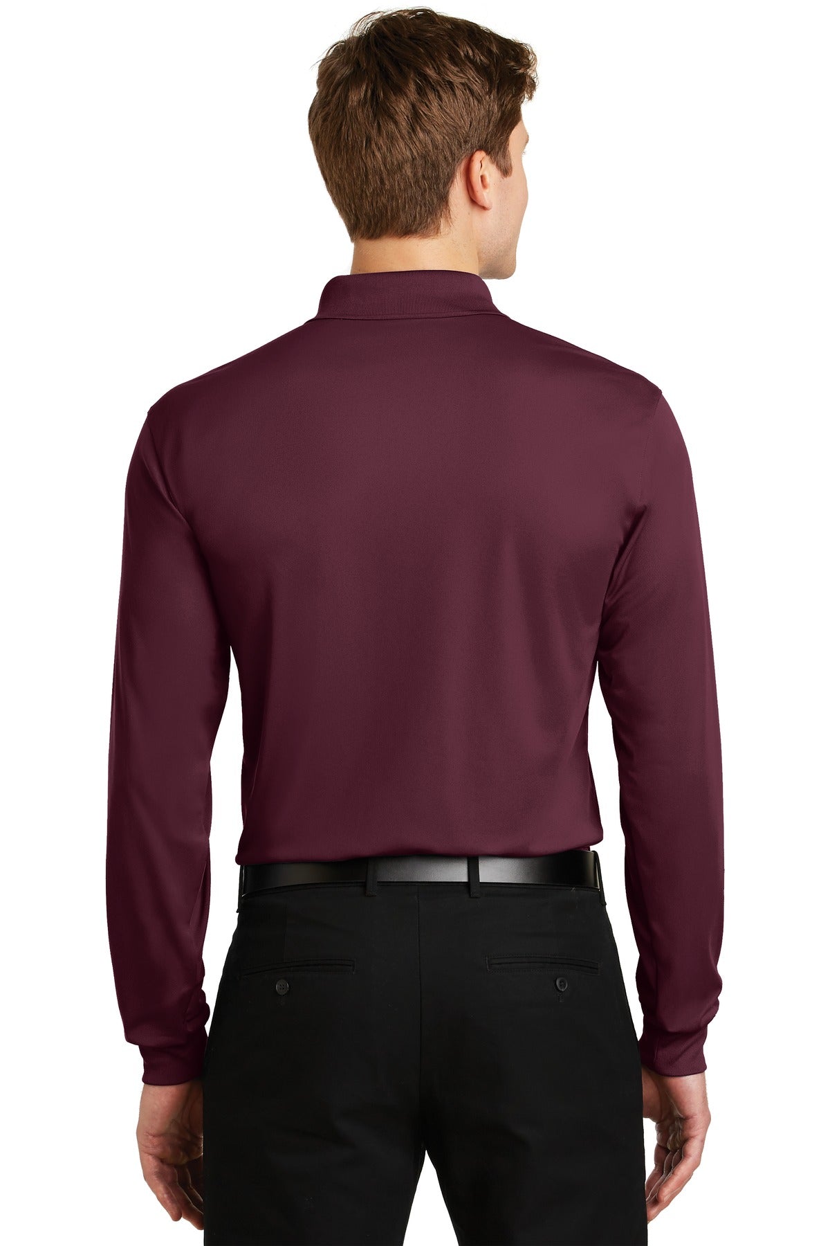 Sport-Tek® Long Sleeve Micropique Sport-Wick® Polo