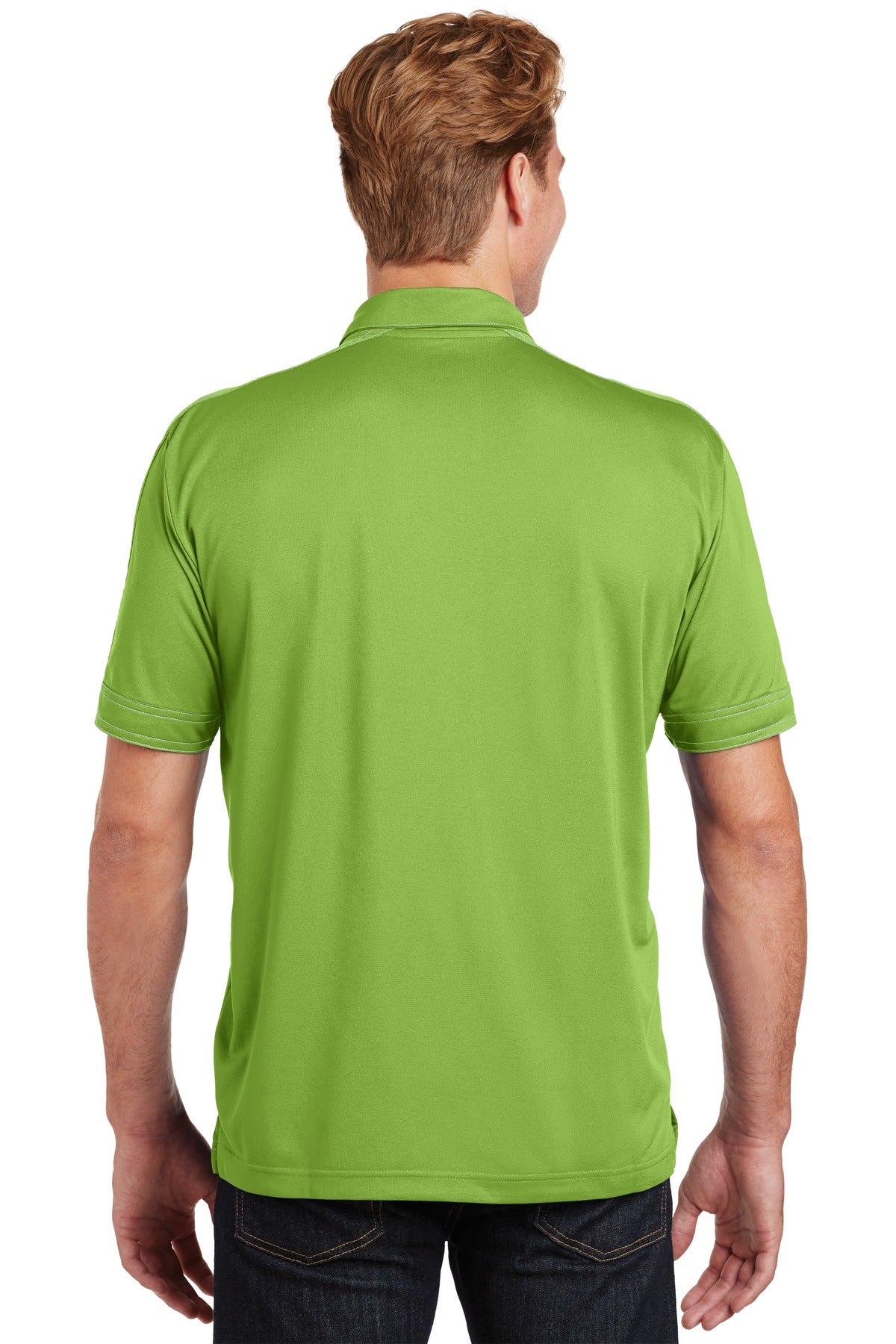 Sport-Tek® Contrast Stitch Micropique Sport-Wick® Polo
