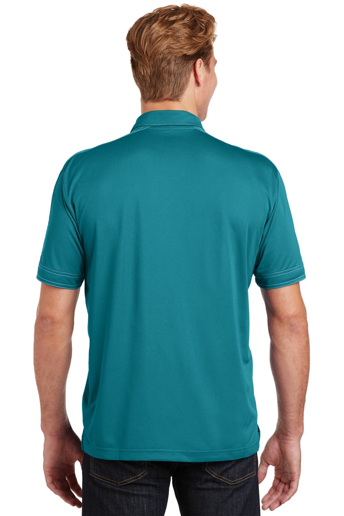Sport-Tek® Contrast Stitch Micropique Sport-Wick® Polo