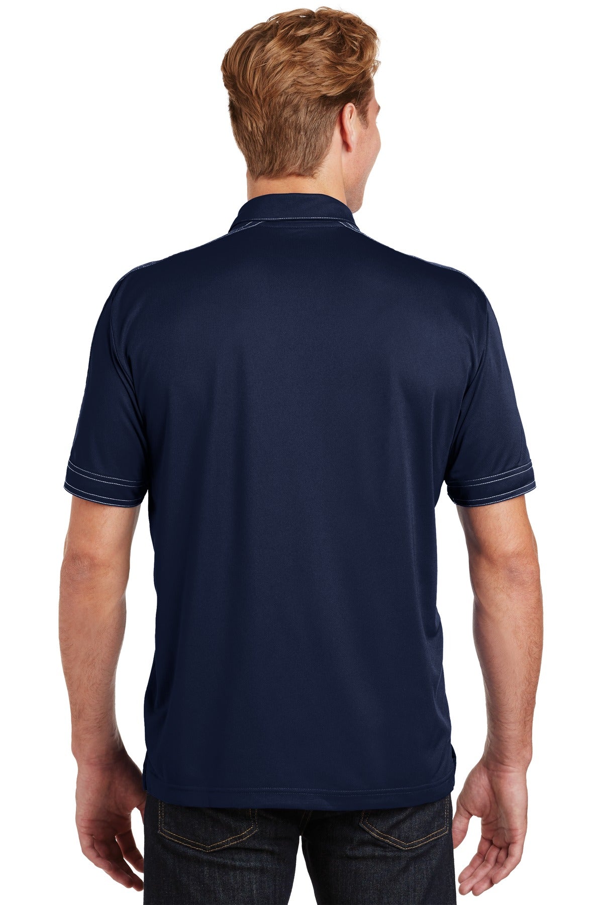 Sport-Tek® Contrast Stitch Micropique Sport-Wick® Polo