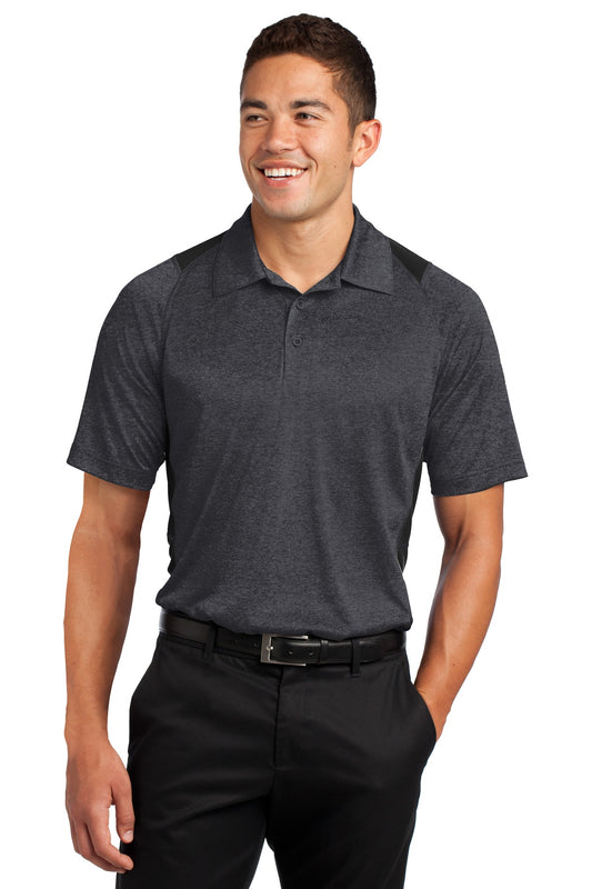 Sport-Tek® Heather Colorblock Contender Polo (CORE COLORS)