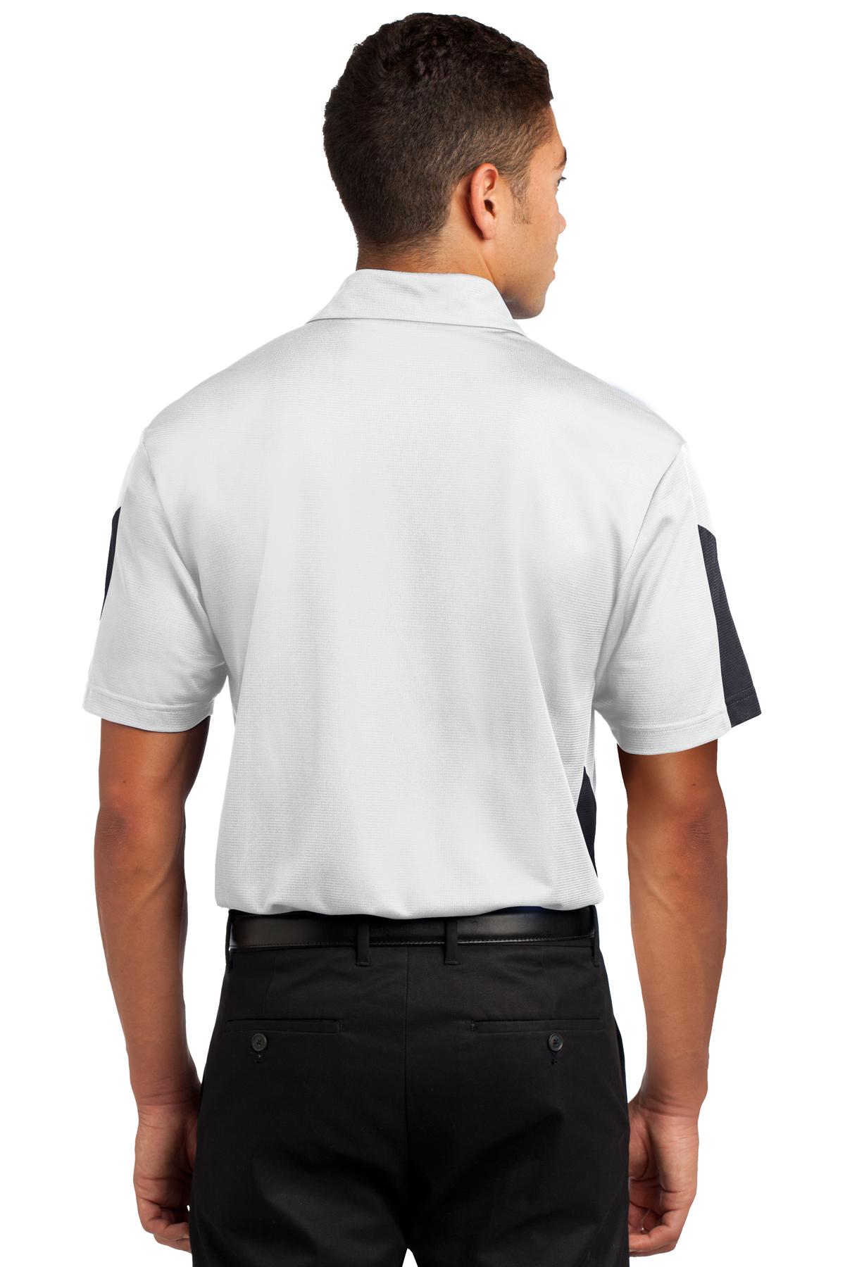 Sport-Tek® PosiCharge® Active Textured Colorblock Polo