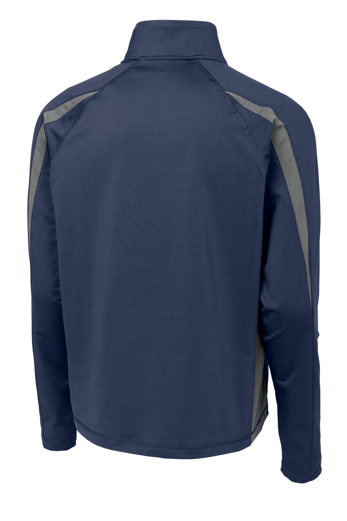 Sport-Tek® Sport-Wick® Stretch 1/2-Zip Colorblock Pullover