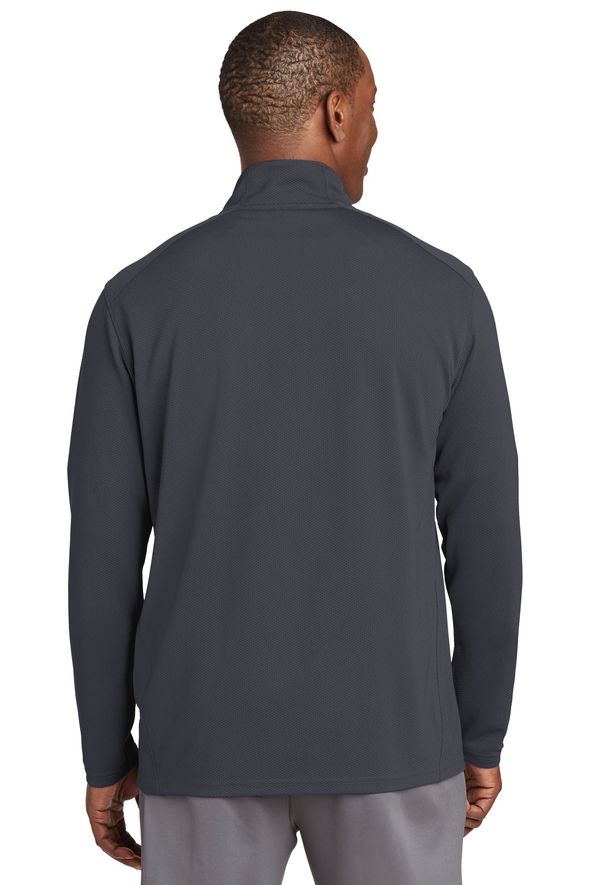 Sport-Tek® Sport-Wick® Textured 1/4-Zip Pullover