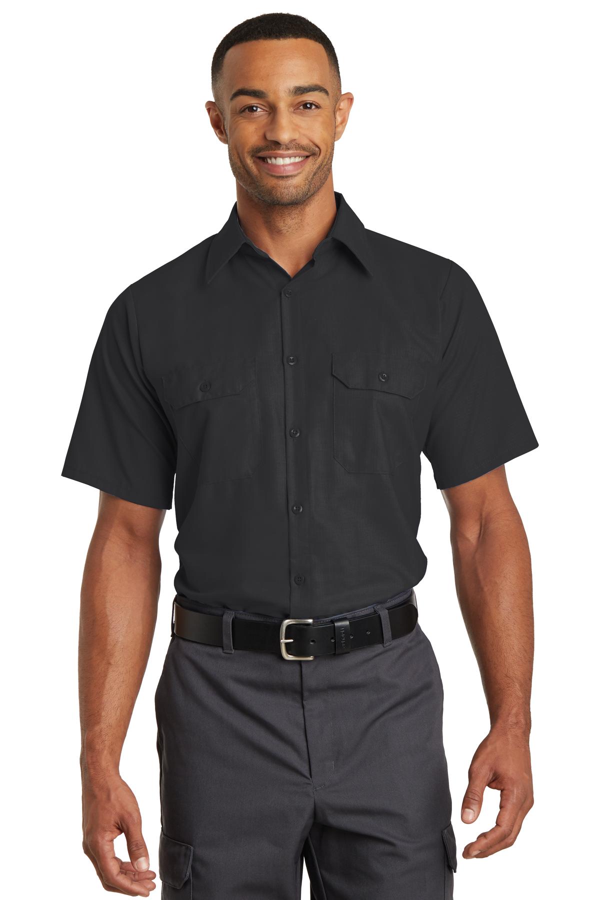 Red Kap® Short Sleeve Solid Ripstop Shirt
