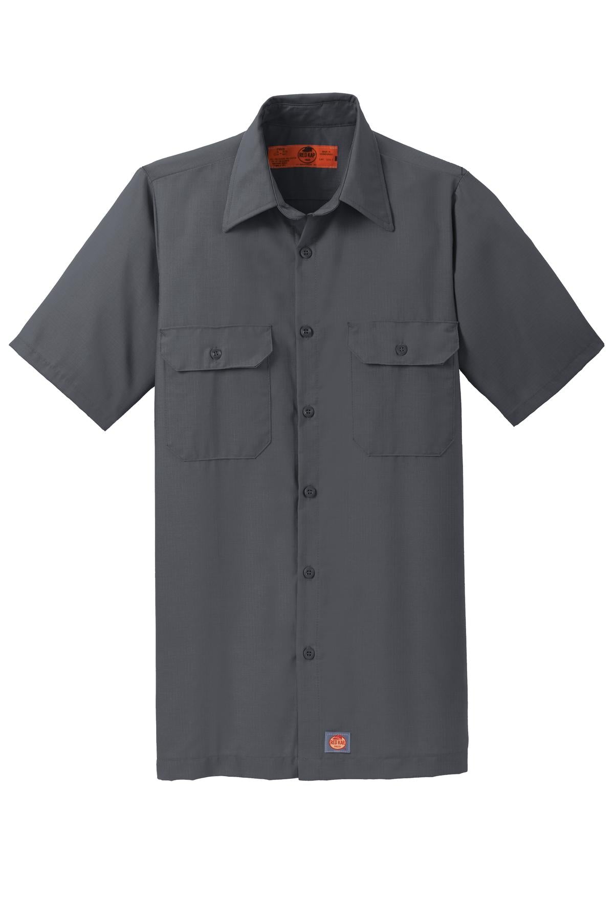 Red Kap® Short Sleeve Solid Ripstop Shirt