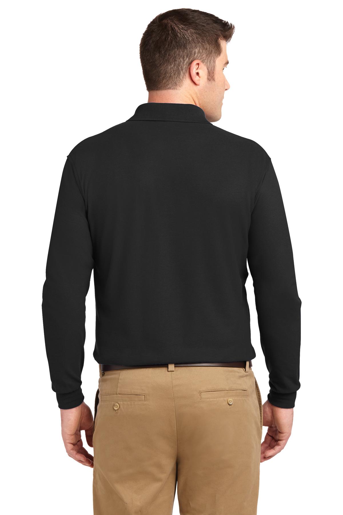 Port Authority® Tall Silk Touch Long Sleeve Polo