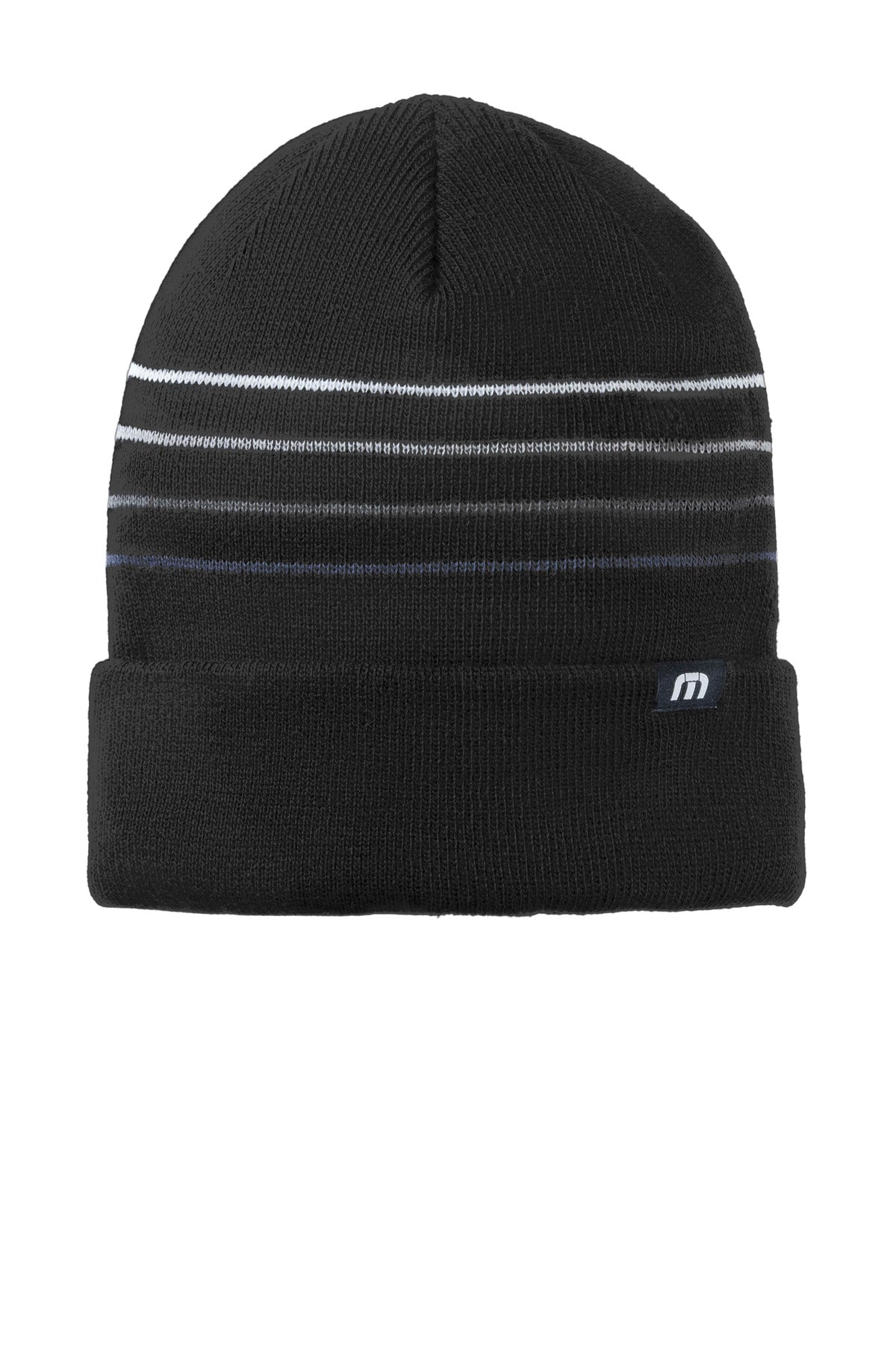 LEDGERWAY TravisMathew Striped Cuffed Beanie