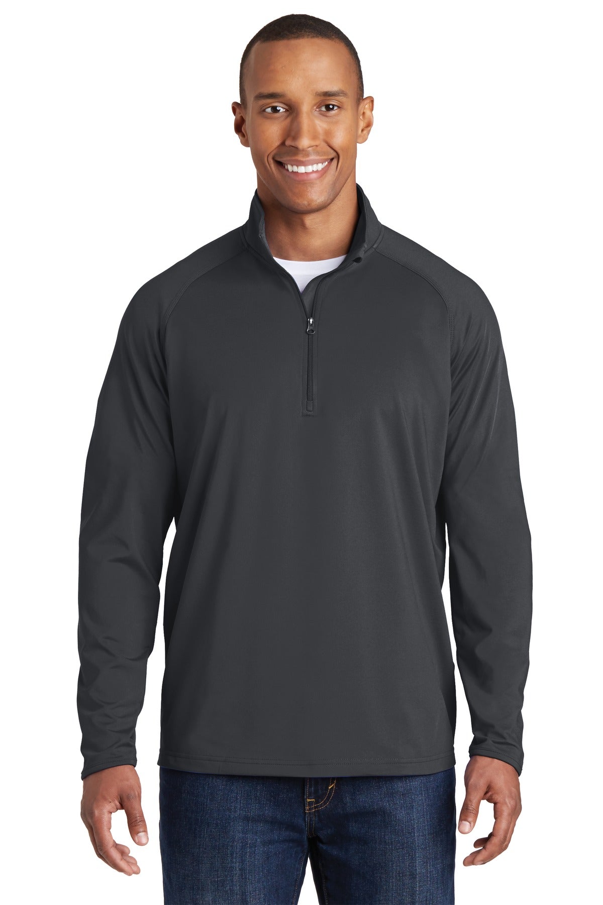 Sport-Tek® Tall Sport-Wick® Stretch 1/4-Zip Pullover