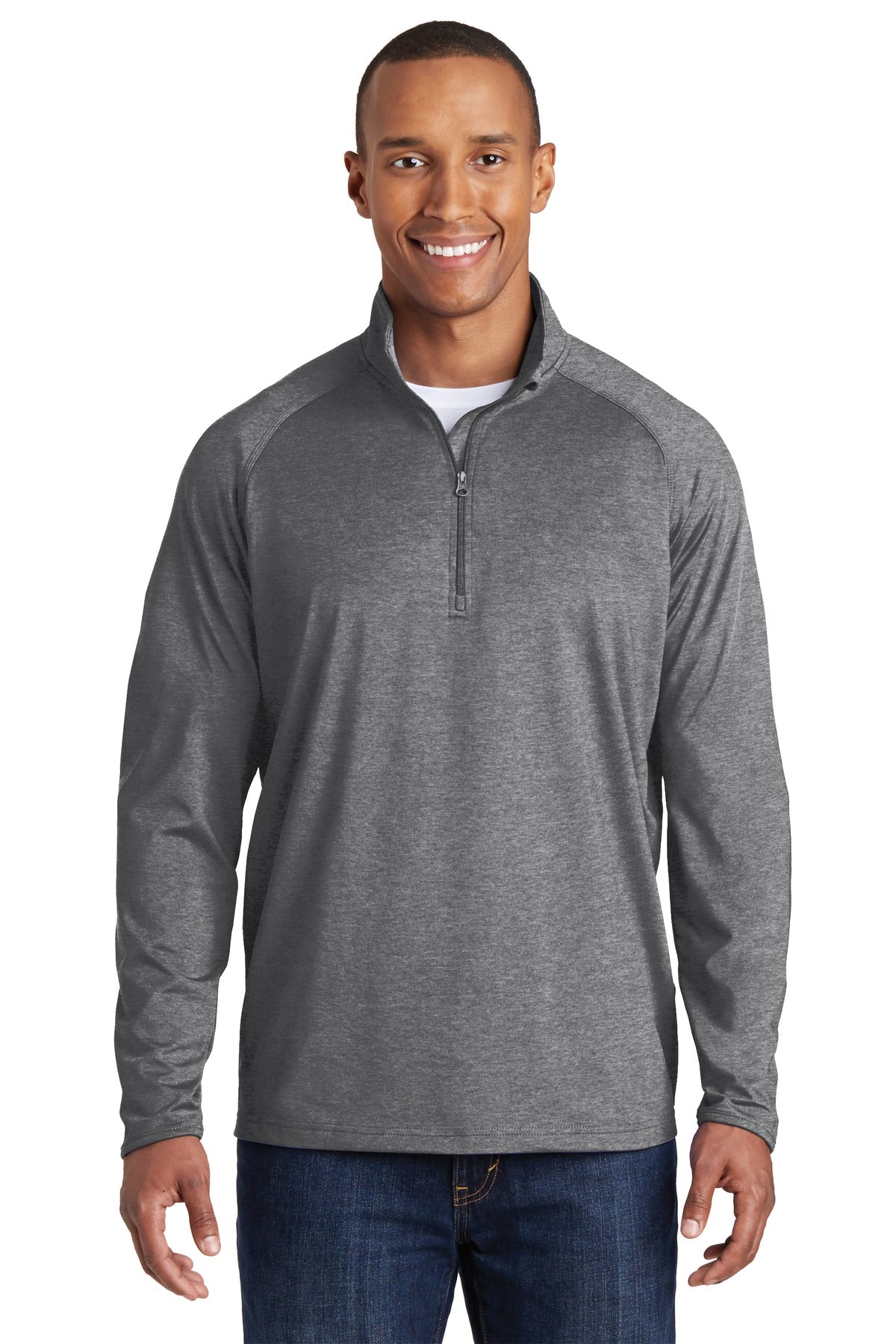 Sport-Tek® Tall Sport-Wick® Stretch 1/4-Zip Pullover
