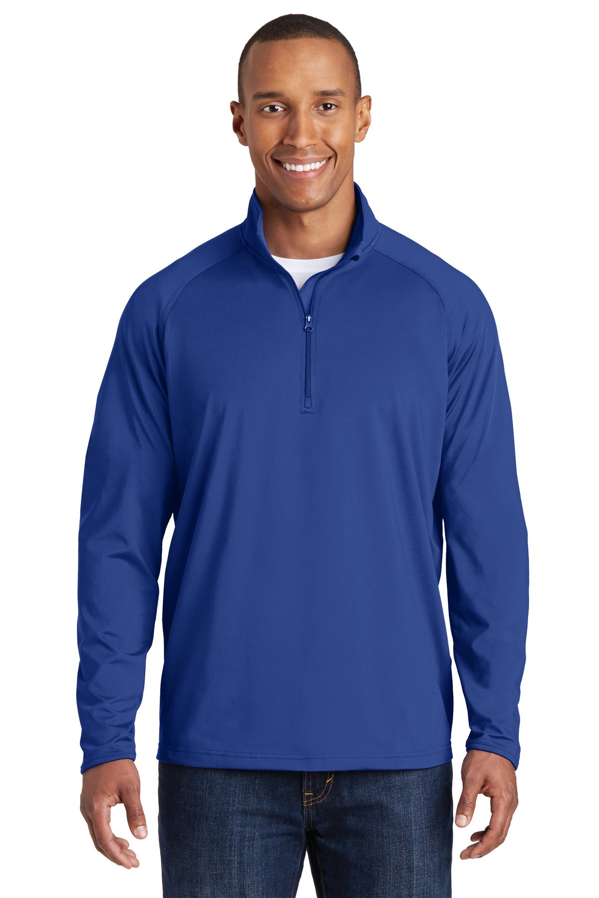 Sport-Tek® Tall Sport-Wick® Stretch 1/4-Zip Pullover