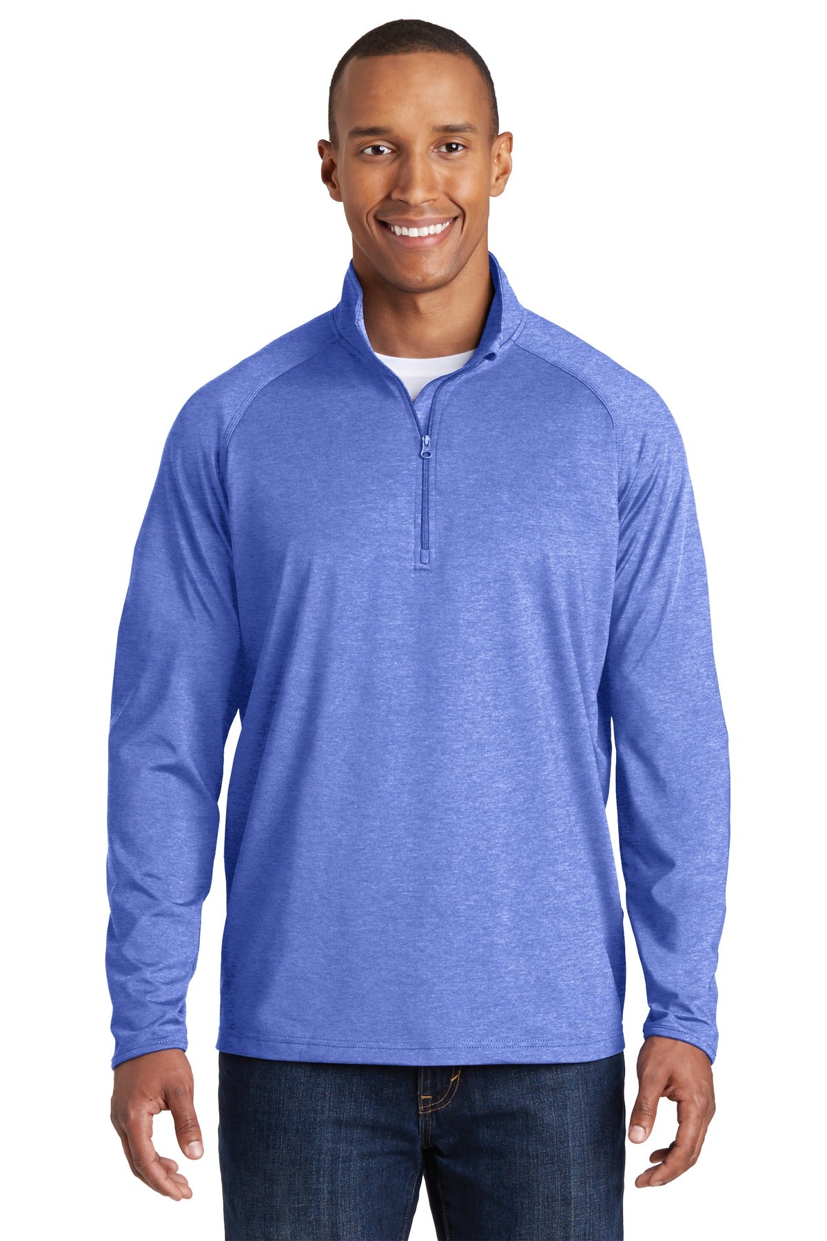 Sport-Tek® Tall Sport-Wick® Stretch 1/4-Zip Pullover