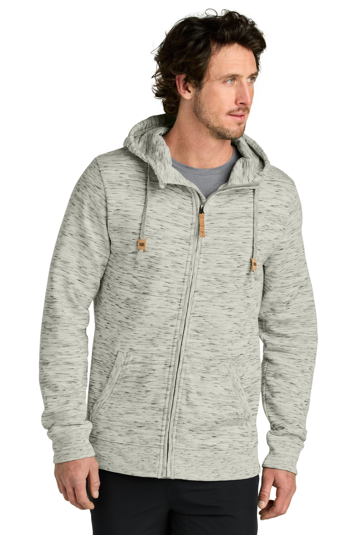 tentree® Space Dye Fleece Full-Zip Hoodie