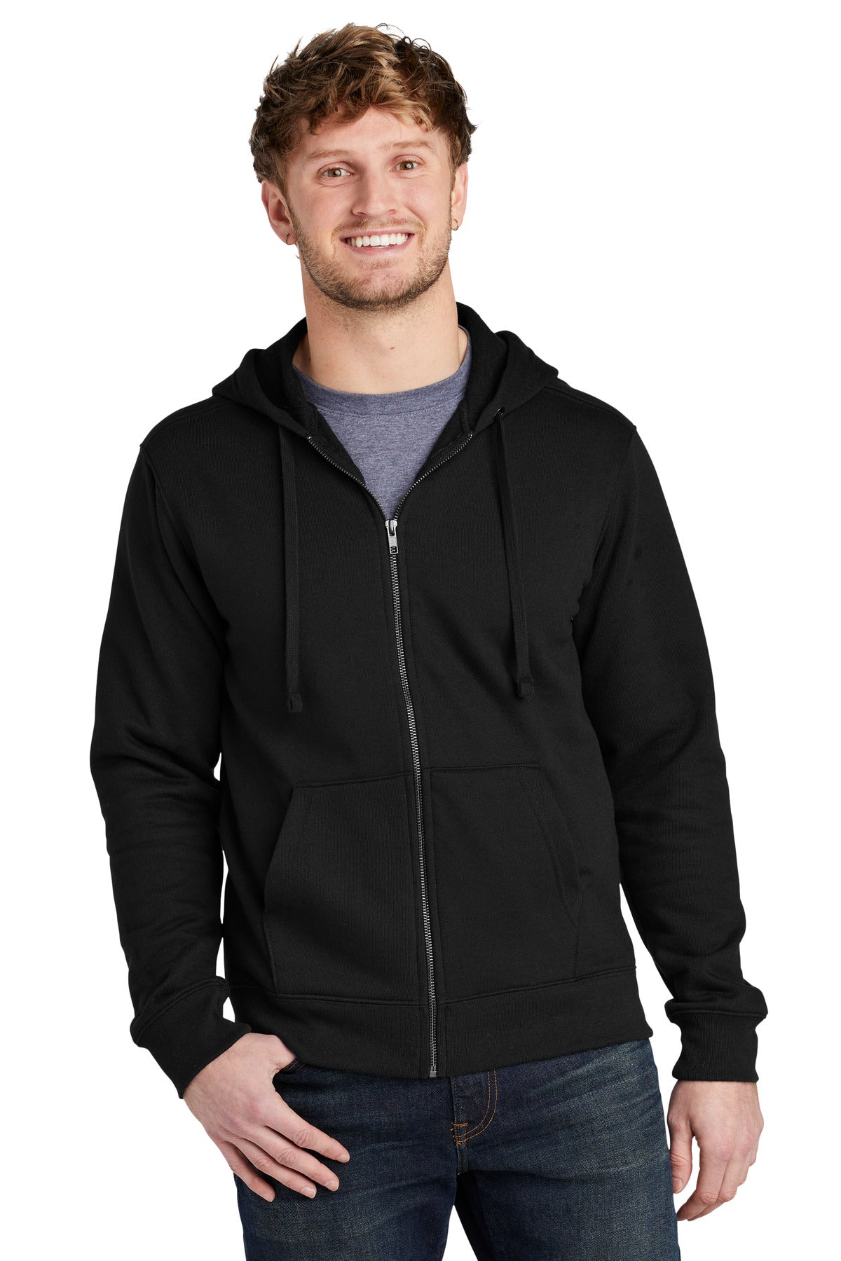 Volunteer Knitwear Chore Fleece Full-Zip Hoodie