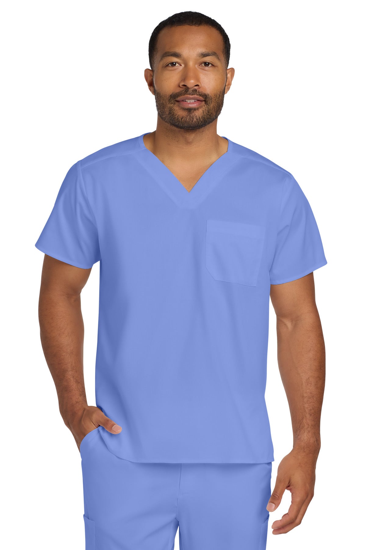 Wink® Unisex WorkFlex Chest Pocket V-Neck Top