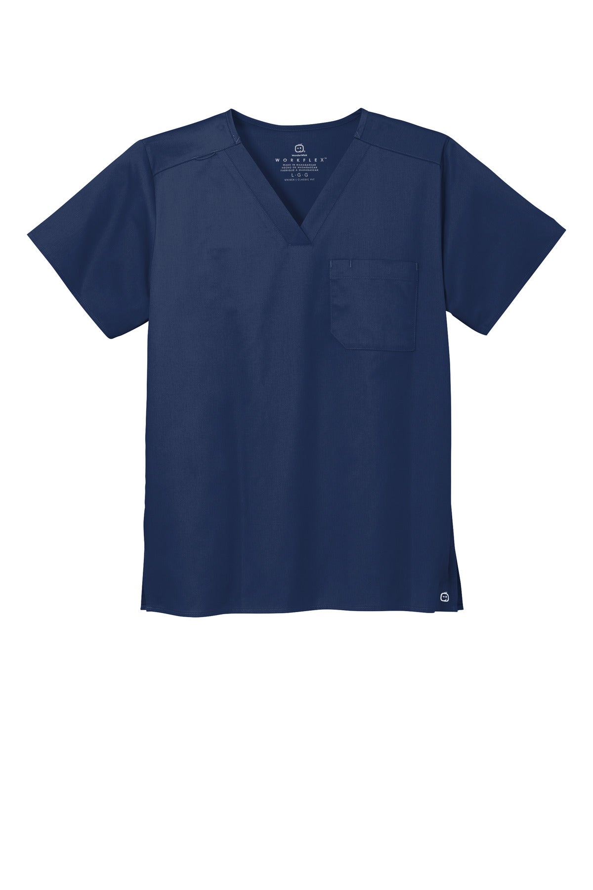 Wink® Unisex WorkFlex Chest Pocket V-Neck Top