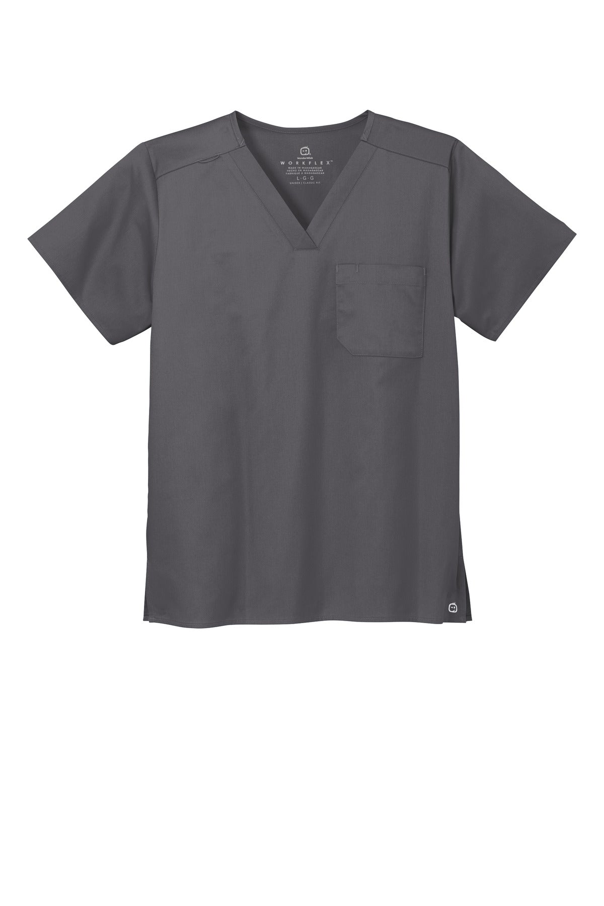 Wink® Unisex WorkFlex Chest Pocket V-Neck Top