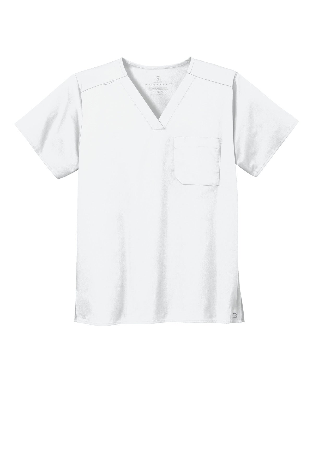 Wink® Unisex WorkFlex Chest Pocket V-Neck Top