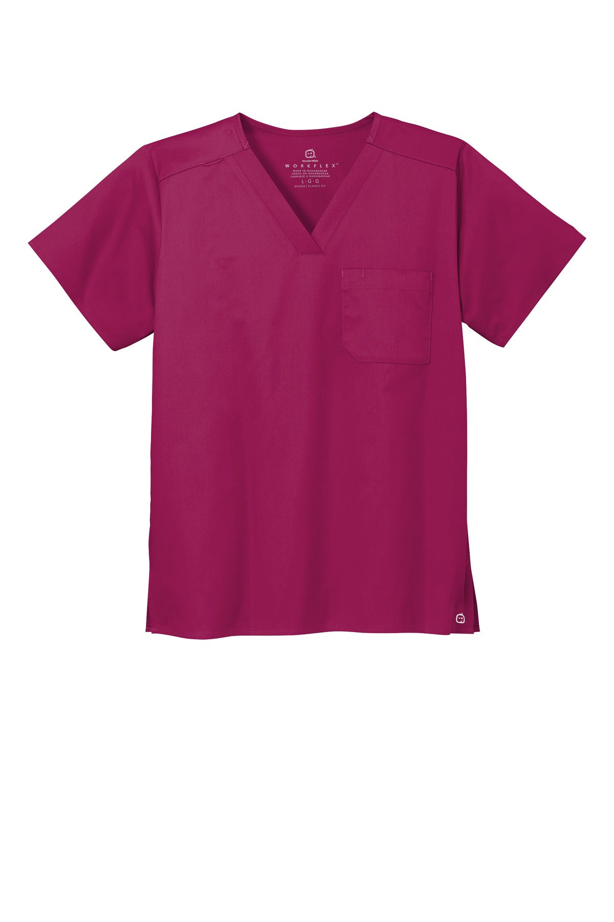 Wink® Unisex WorkFlex Chest Pocket V-Neck Top