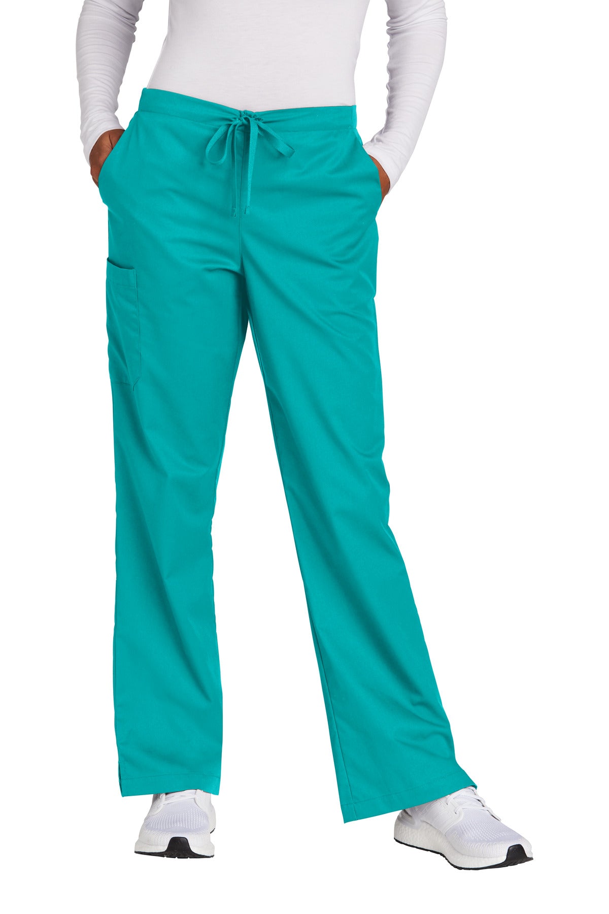 Wink® Women's Petite WorkFlex Flare Leg Cargo Pant