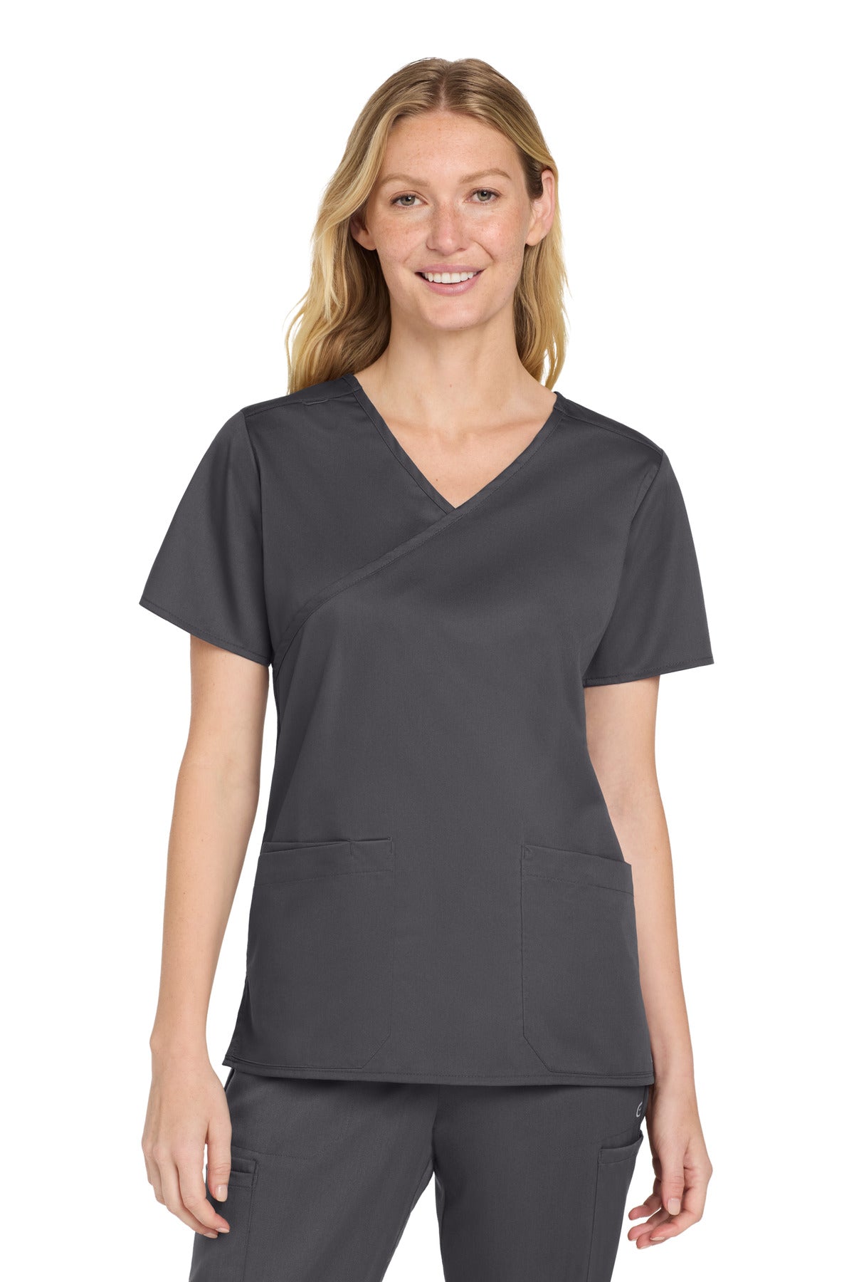 Wink® Women's WorkFlex Mock Wrap Top