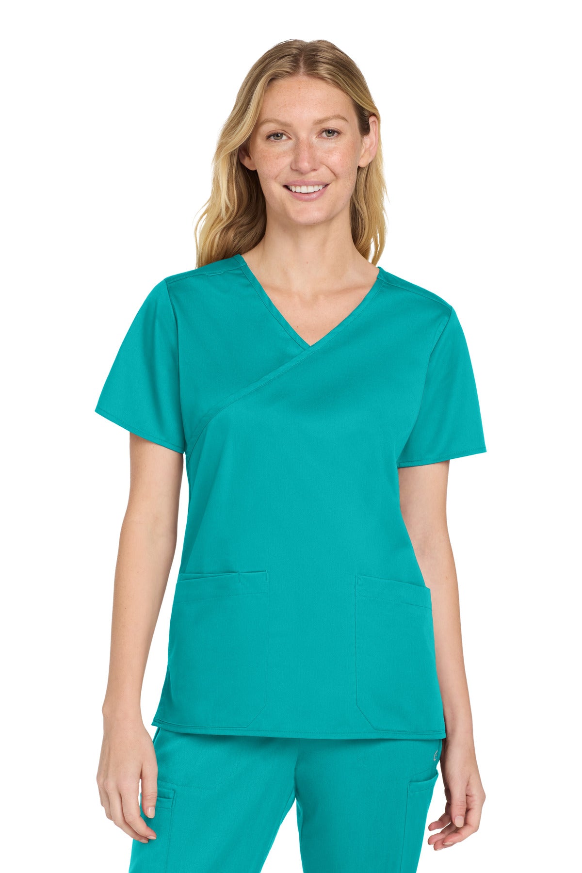 Wink® Women's WorkFlex Mock Wrap Top