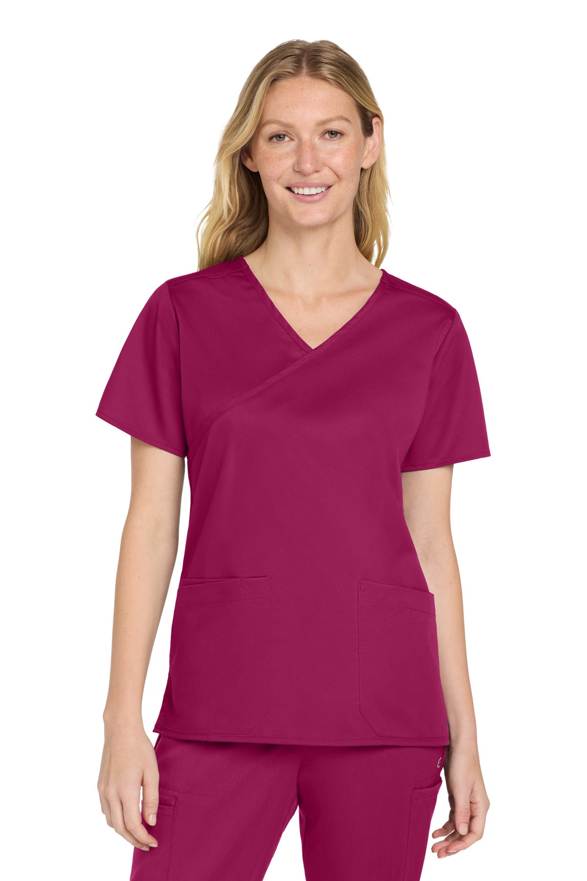 Wink® Women's WorkFlex Mock Wrap Top