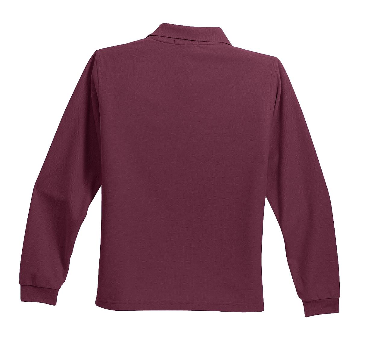 Port Authority® Youth Long Sleeve Silk Touch Polo