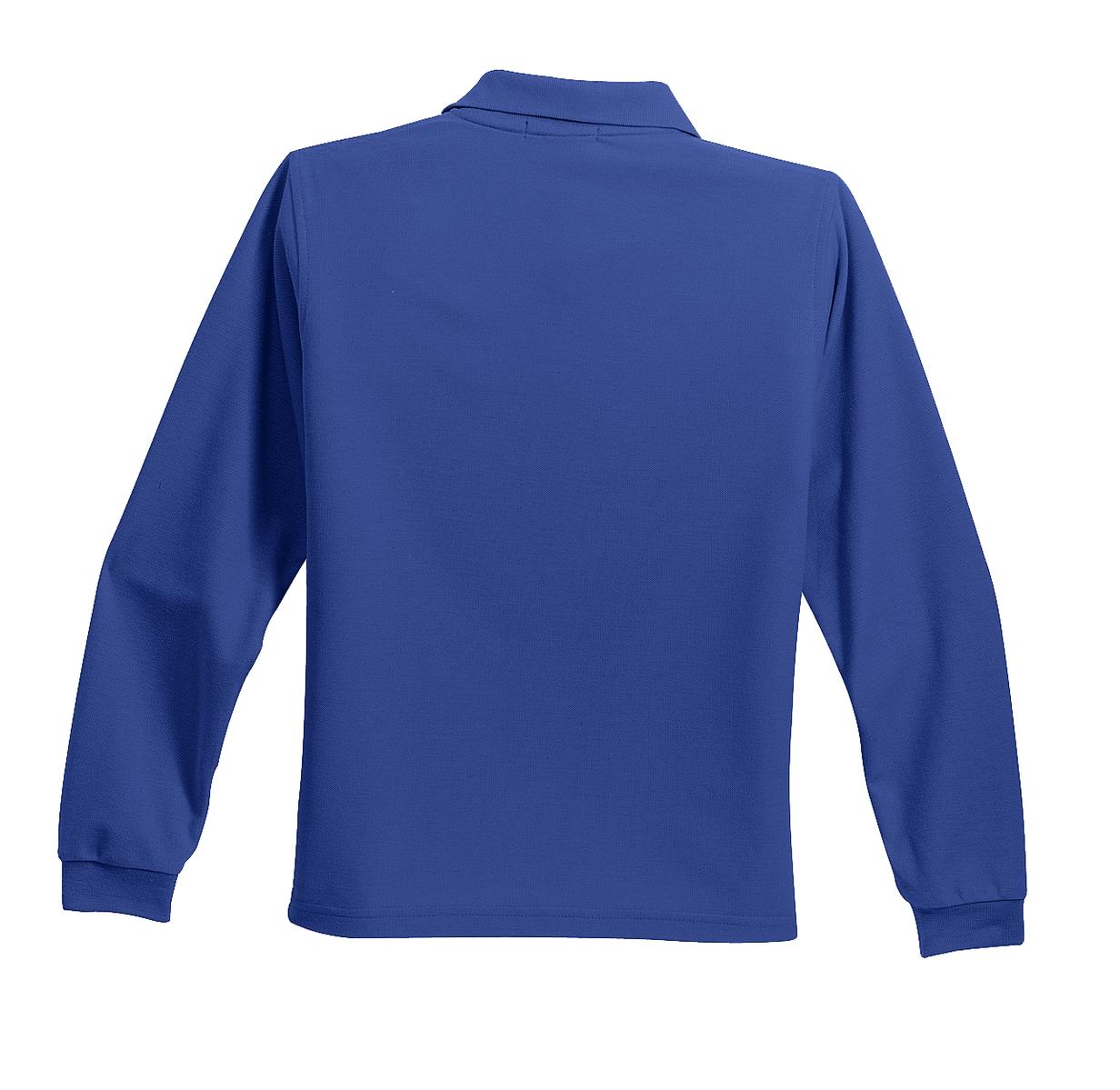 Port Authority® Youth Long Sleeve Silk Touch Polo