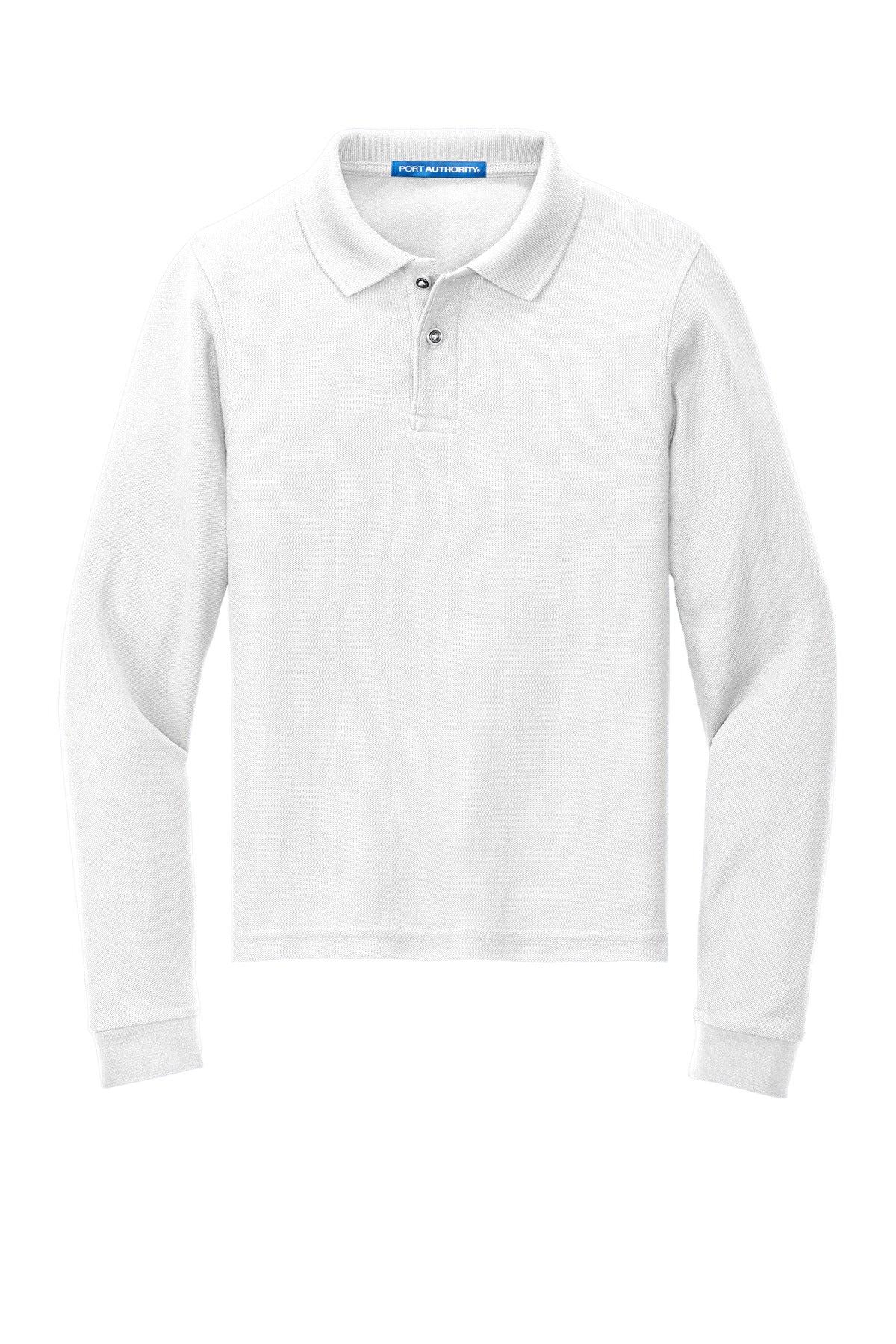 Port Authority® Youth Long Sleeve Silk Touch Polo
