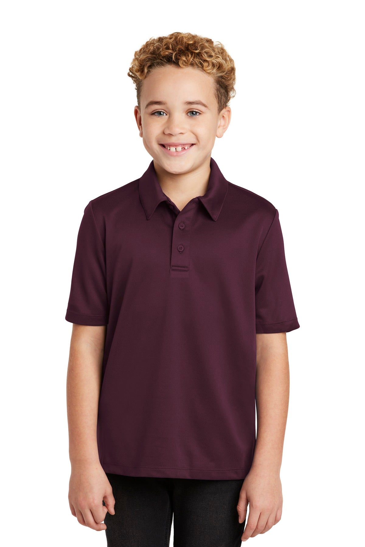 Port Authority® Youth Silk Touch Performance Polo