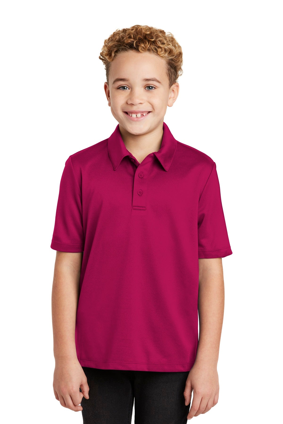 Port Authority® Youth Silk Touch Performance Polo