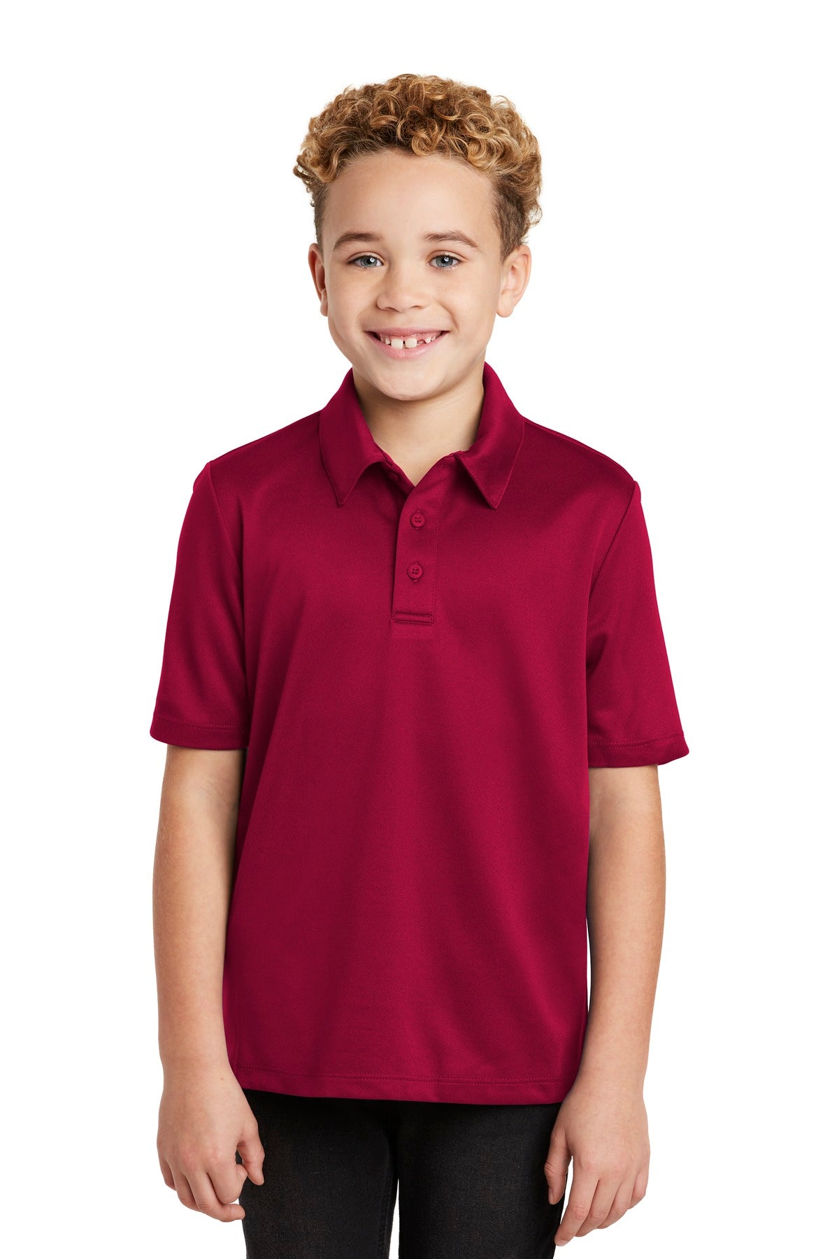 Port Authority® Youth Silk Touch Performance Polo