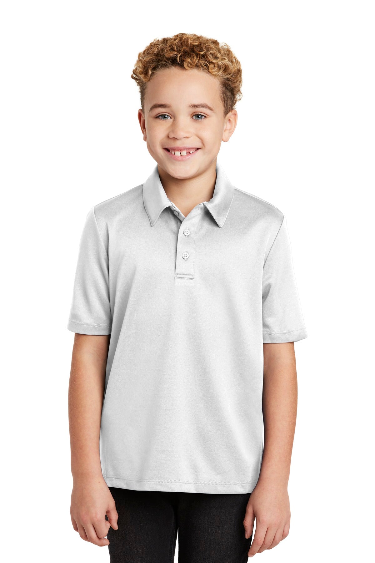 Port Authority® Youth Silk Touch Performance Polo