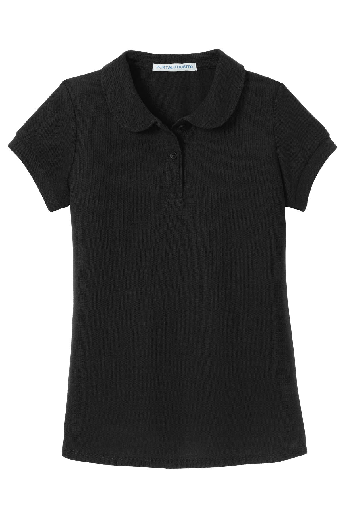 Port Authority® Girls Silk Touch Peter Pan Collar Polo