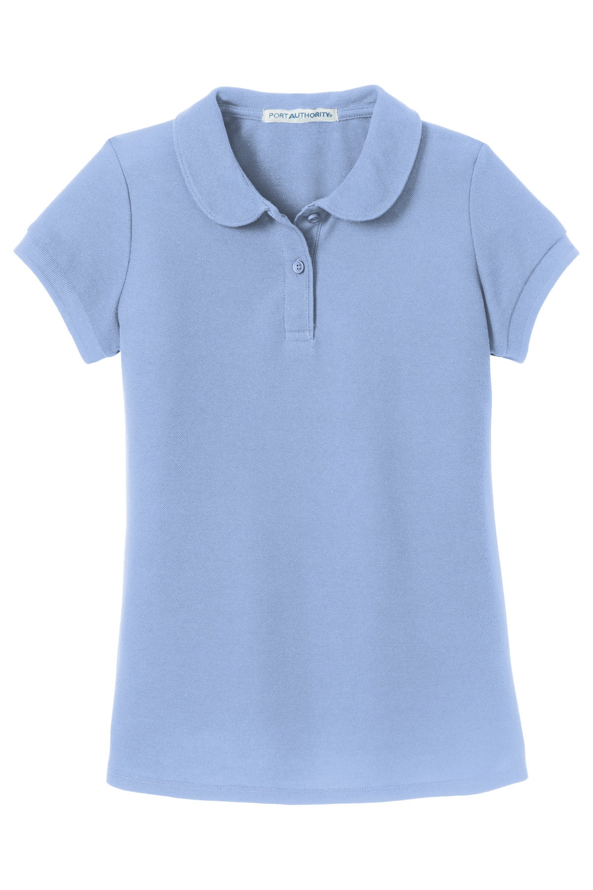 Port Authority® Girls Silk Touch Peter Pan Collar Polo