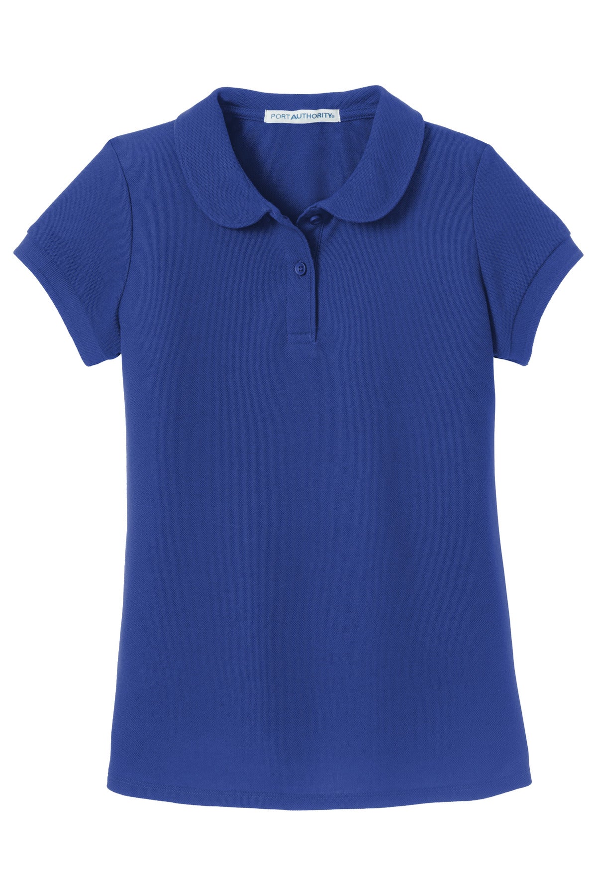 Port Authority® Girls Silk Touch Peter Pan Collar Polo