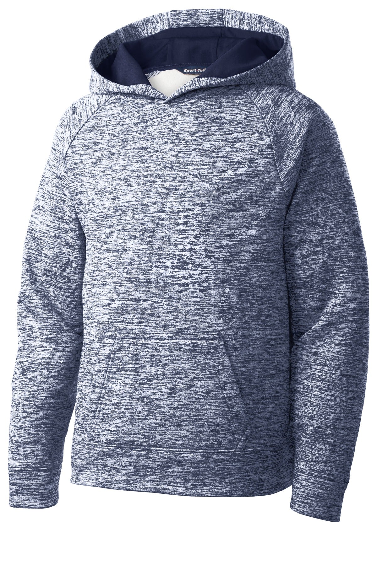 Sport-Tek® Youth PosiCharge® Electric Heather Fleece Hooded Pullover
