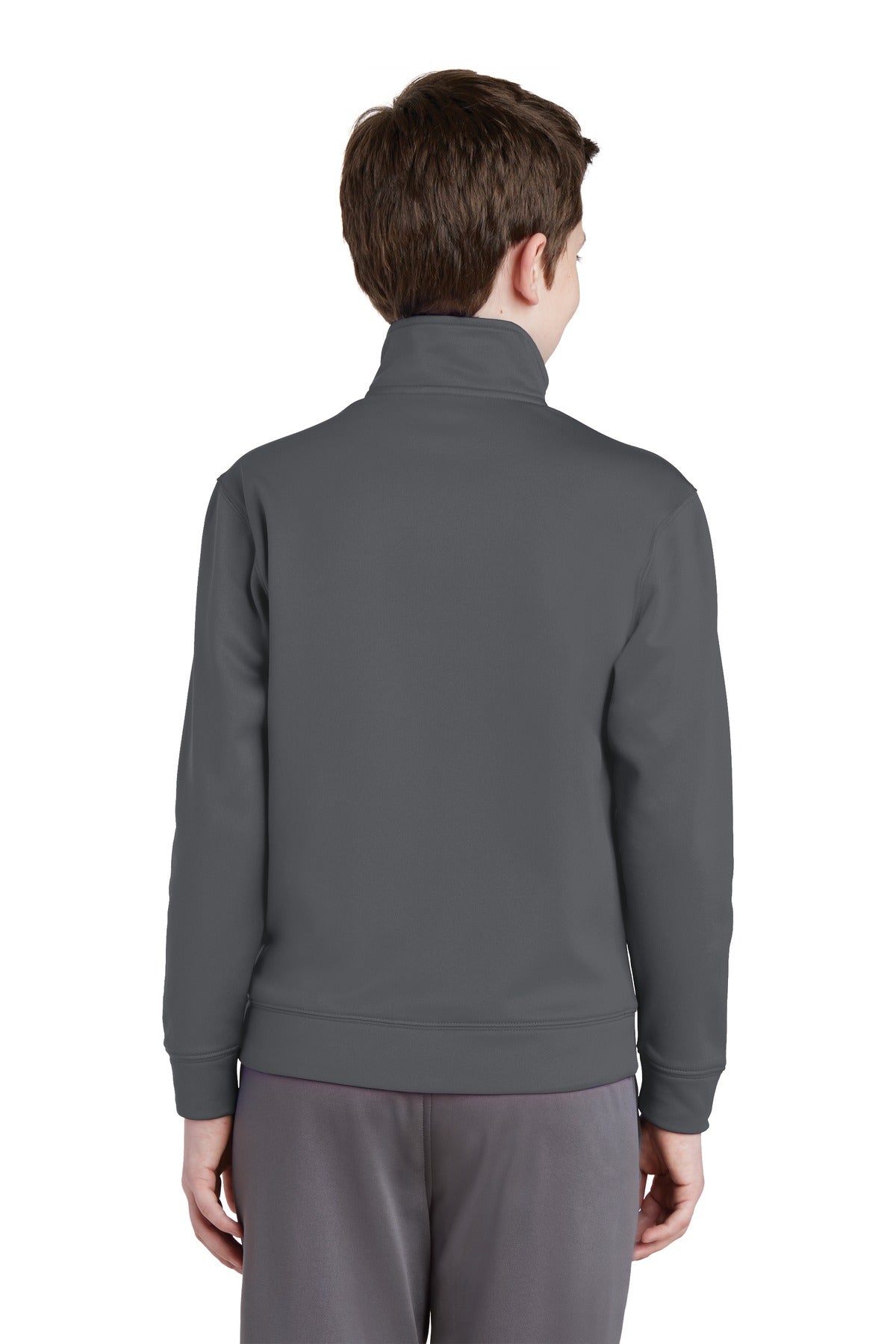 Sport-Tek® Youth Sport-Wick® Fleece Full-Zip Jacket