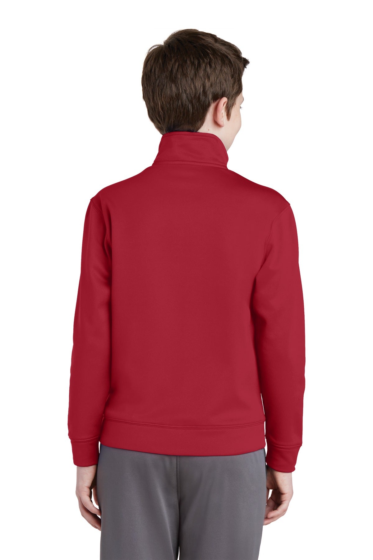 Sport-Tek® Youth Sport-Wick® Fleece Full-Zip Jacket