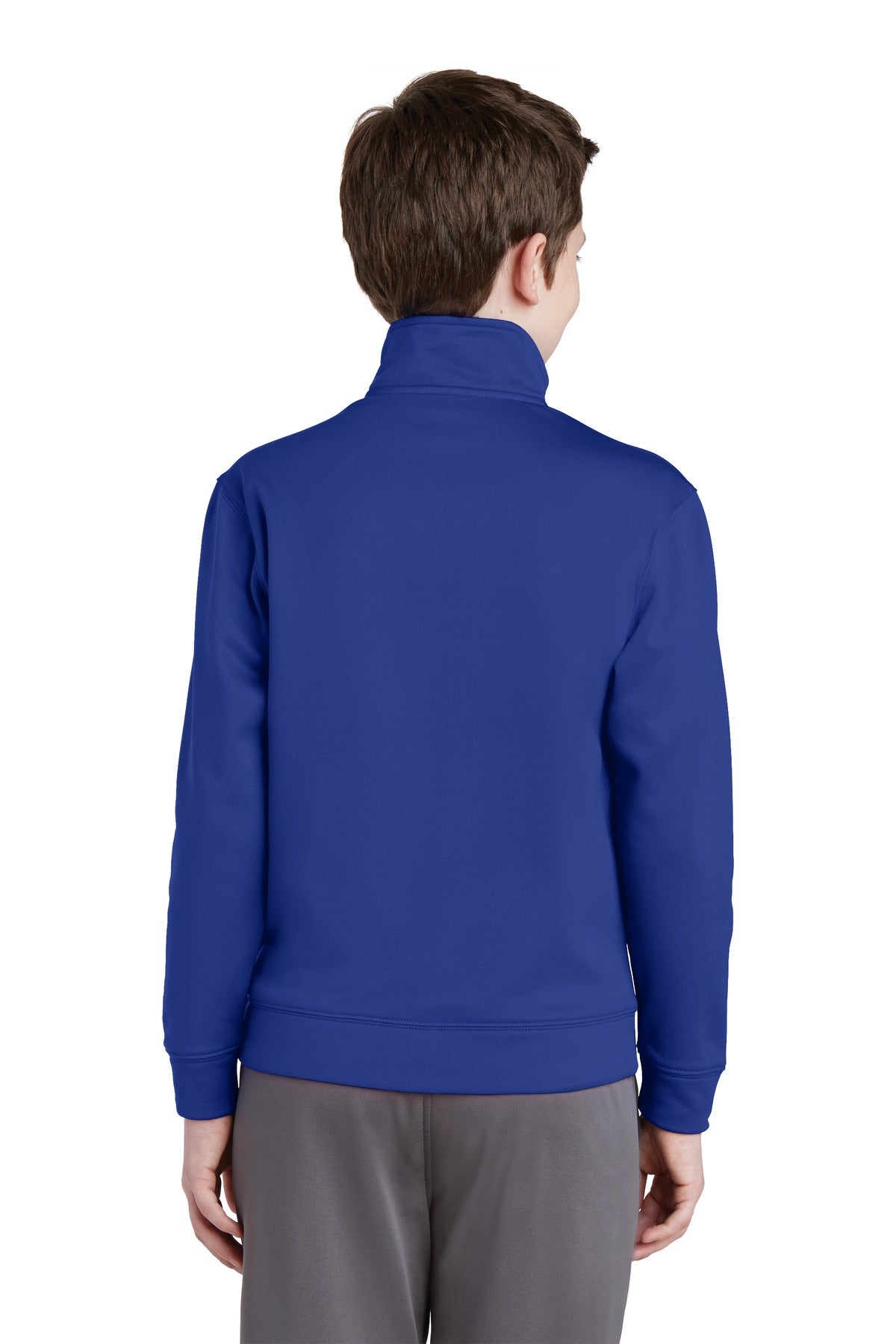 Sport-Tek® Youth Sport-Wick® Fleece Full-Zip Jacket