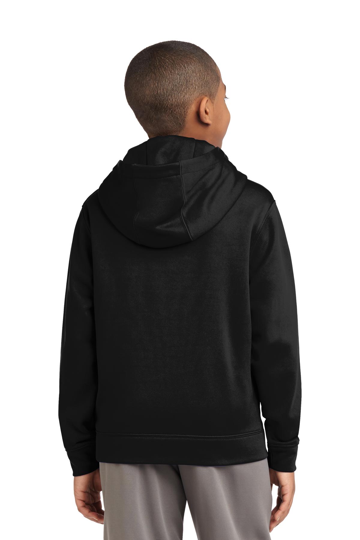 Sport-Tek® Youth Sport-Wick® Fleece Hooded Pullover