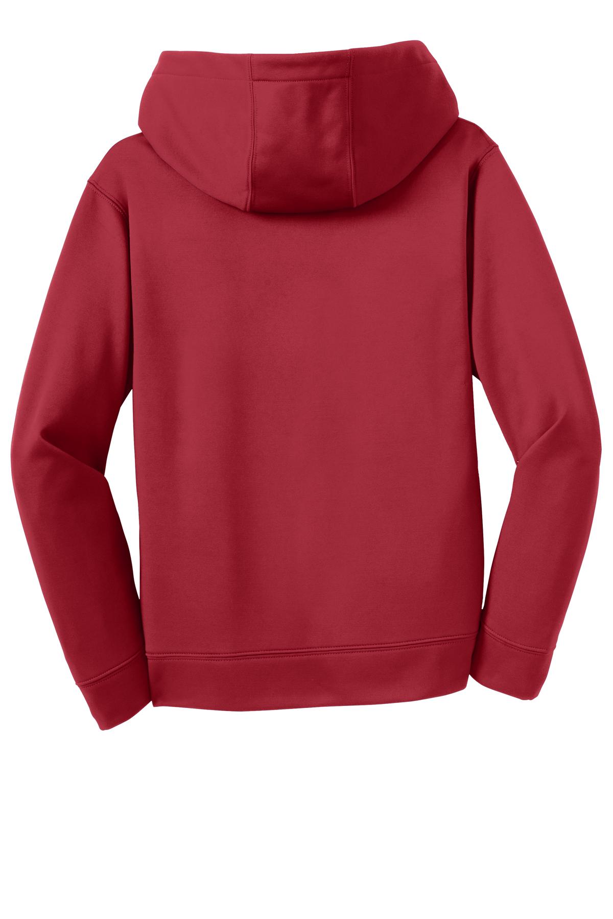 Sport-Tek® Youth Sport-Wick® Fleece Hooded Pullover