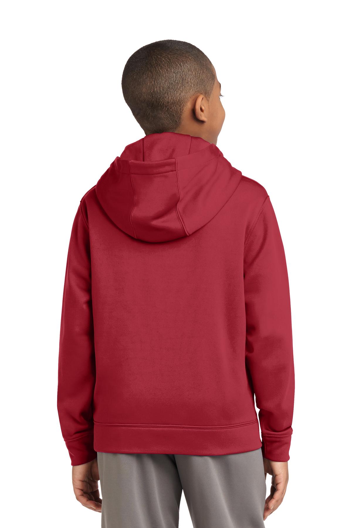 Sport-Tek® Youth Sport-Wick® Fleece Hooded Pullover