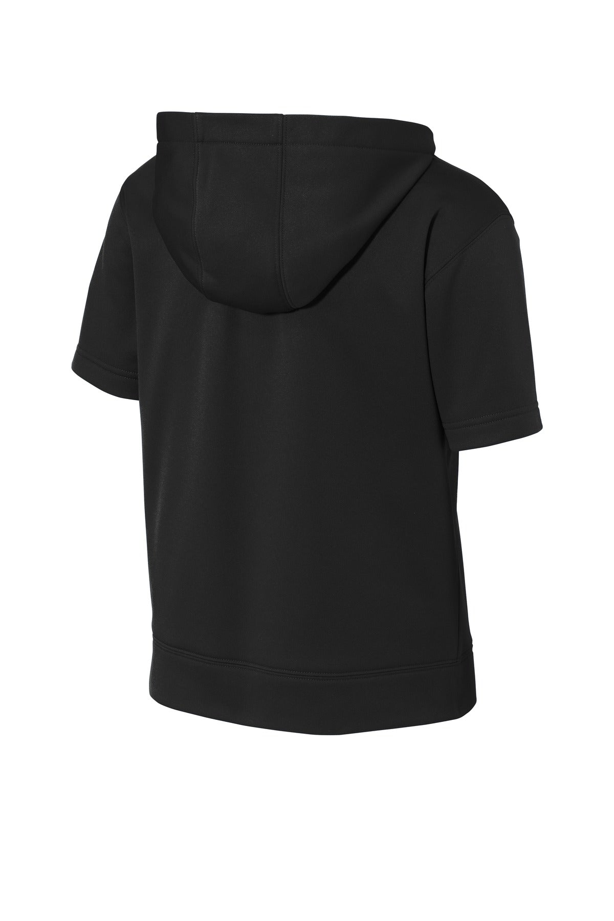 Sport-Tek® Youth Sport-Wick® Fleece Short Sleeve Hooded Pullover
