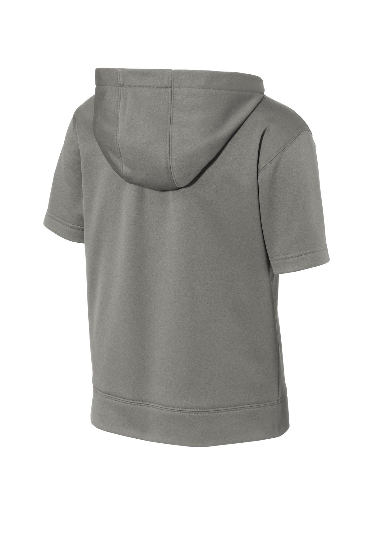 Sport-Tek® Youth Sport-Wick® Fleece Short Sleeve Hooded Pullover