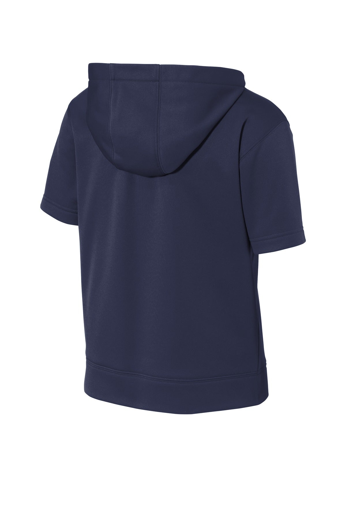 Sport-Tek® Youth Sport-Wick® Fleece Short Sleeve Hooded Pullover