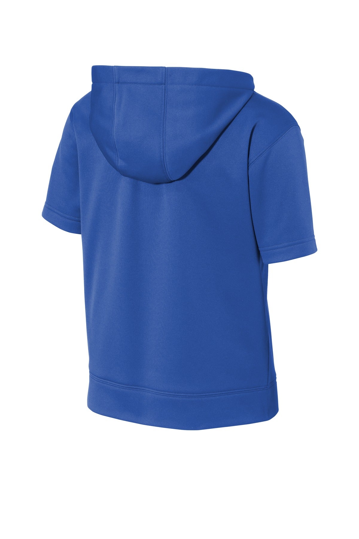 Sport-Tek® Youth Sport-Wick® Fleece Short Sleeve Hooded Pullover