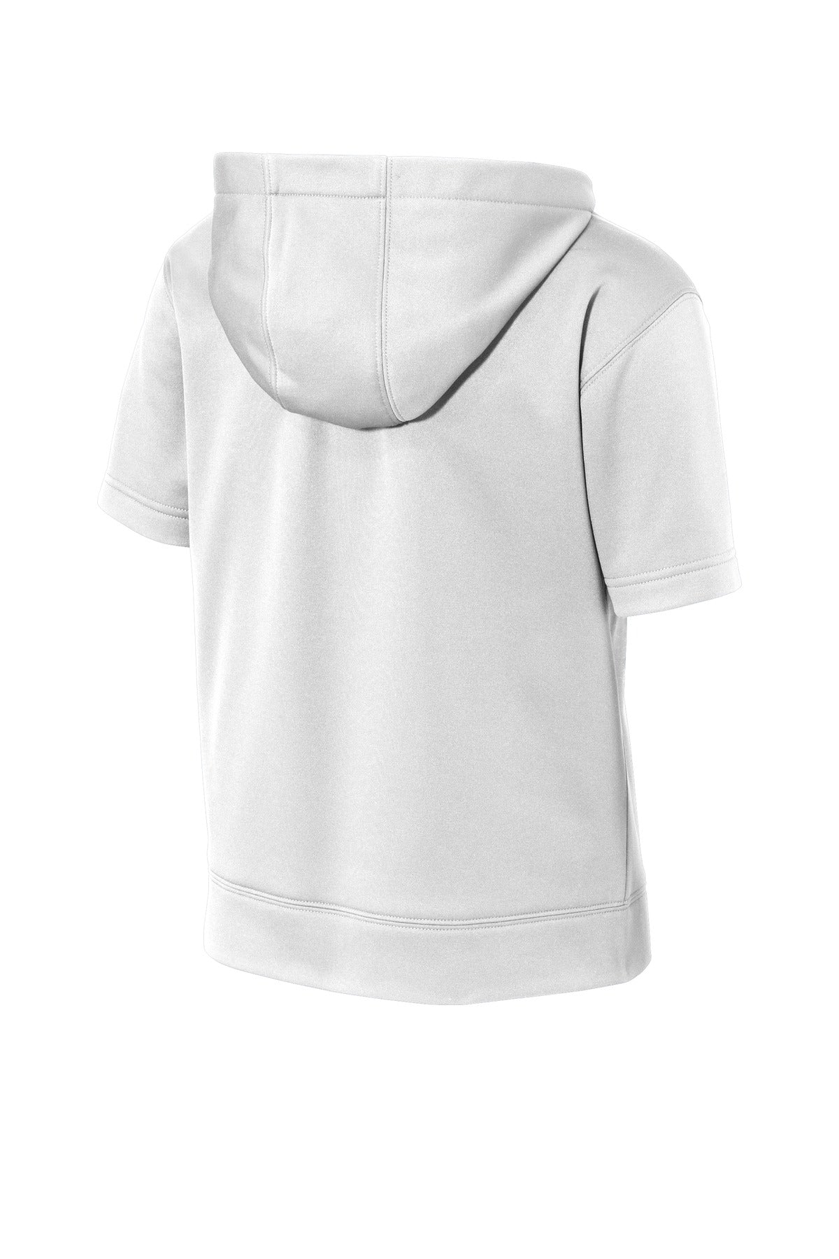 Sport-Tek® Youth Sport-Wick® Fleece Short Sleeve Hooded Pullover